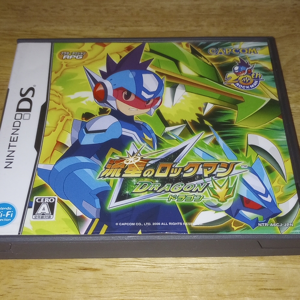 Ryusei no RockMan Dragon Mega Man Nintendo DS Japan Import  Complete U.S. Seller